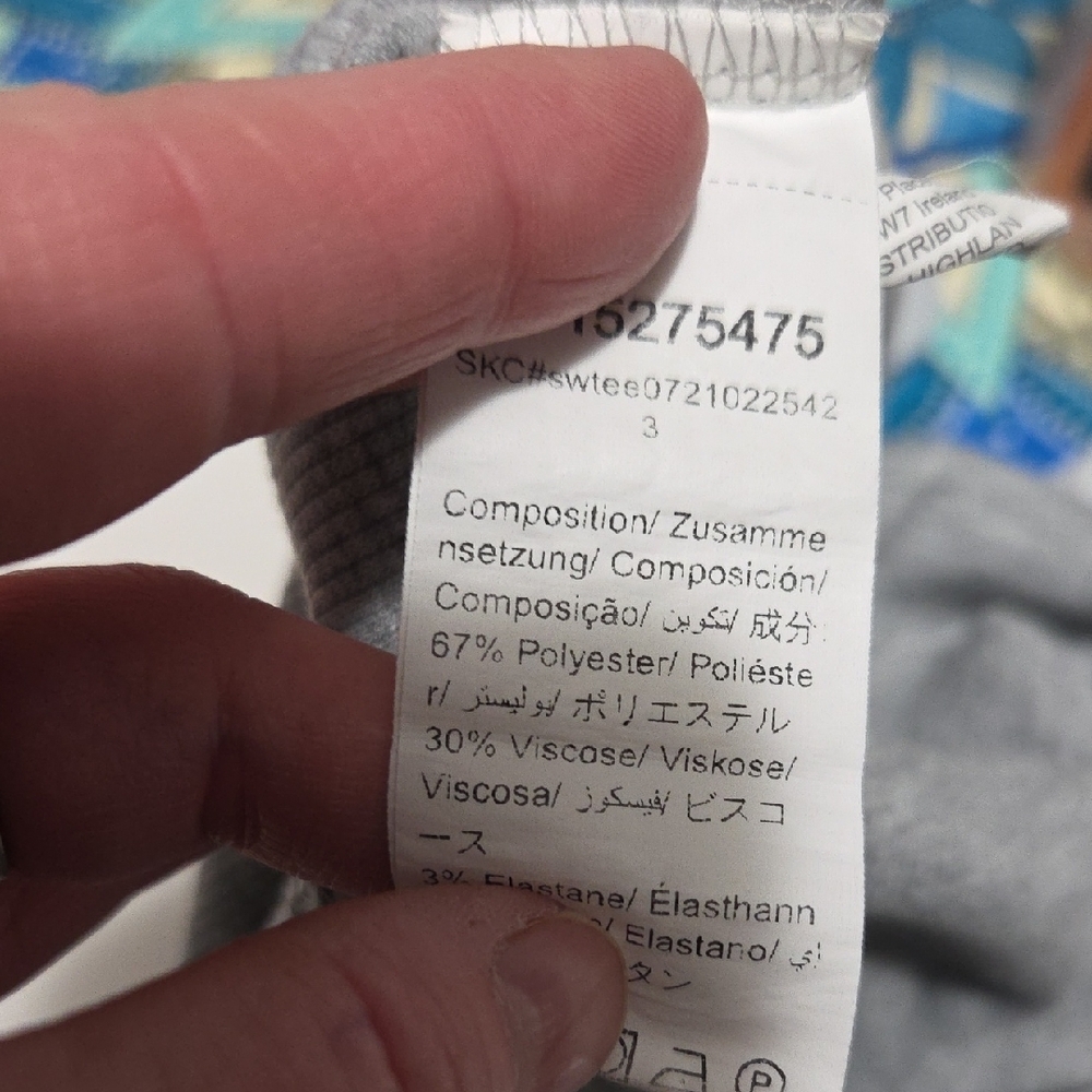 🔵3/$13 SHEIN Scoop Neck Thermal Baby Tee - Picture 7 of 7